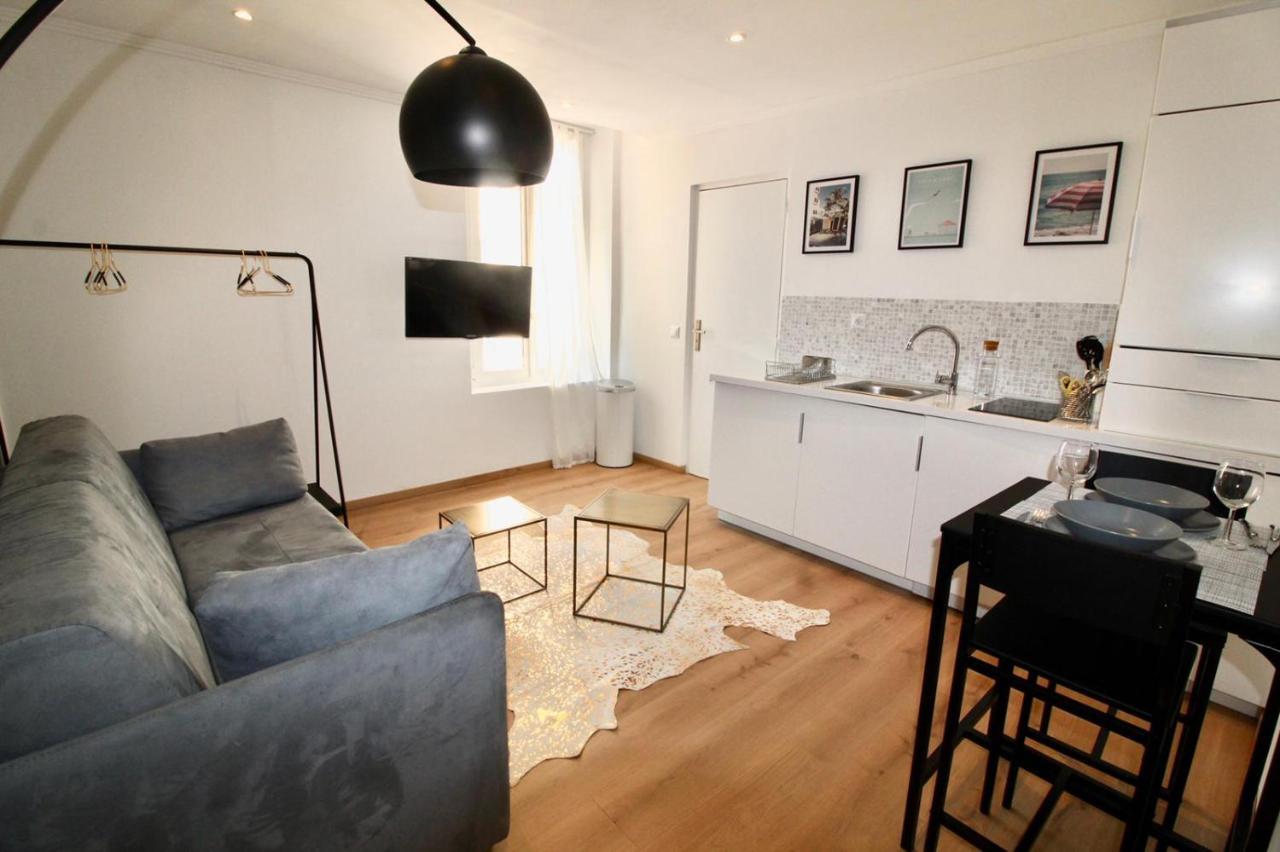 Lovely Renovated Studio Golden Square Pedestrian 尼斯 外观 照片